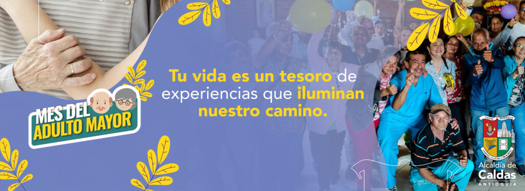 banner para le mes del adulto mayor.